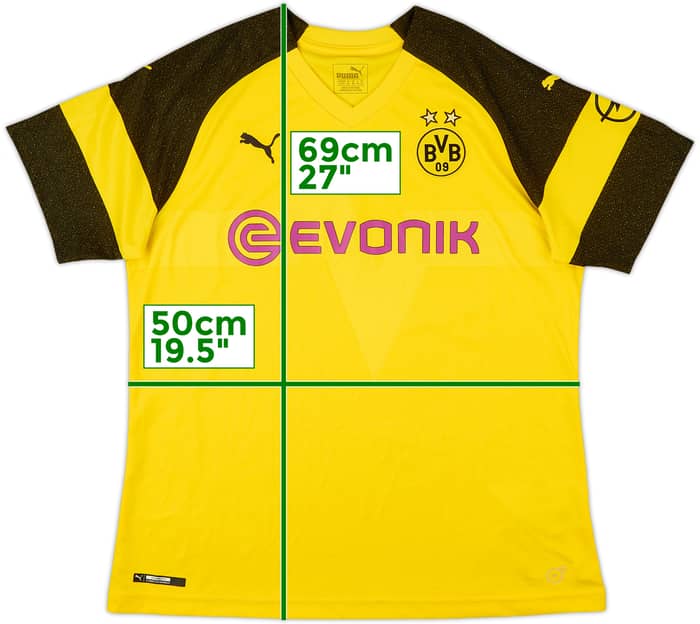 2018-19 Borussia Dortmund Home Shirt - 9/10 - (Women's XL)