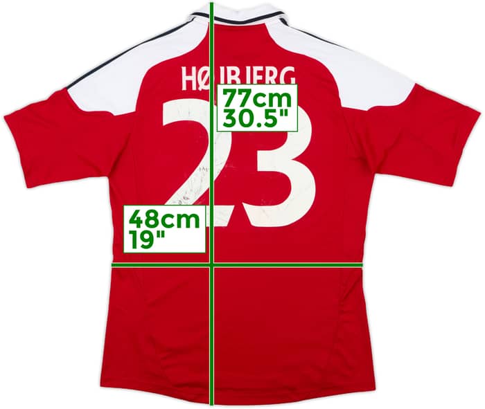2012-13 Denmark Home Shirt Hojberg #23 - 4/10 - (M)
