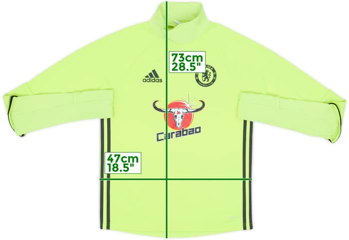 2016-17 Chelsea adidas Drill Top - 8/10 - (XS)