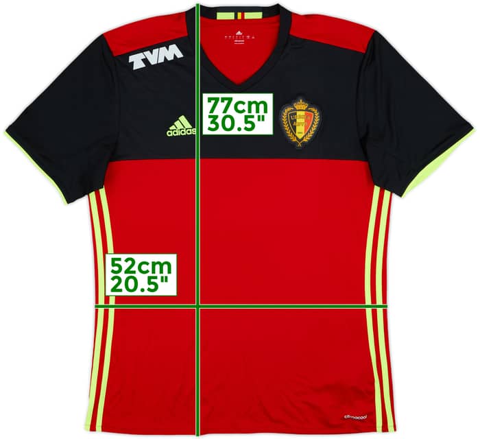 2016-17 Belgium Home/Training Shirt - 10/10 - (L)