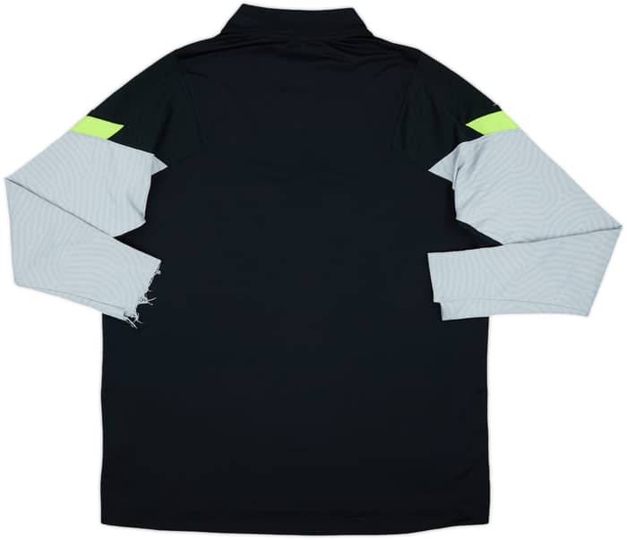 2020-21 Atletico Madrid Nike 1/4 Zip Drill Top - 8/10 - (XL)