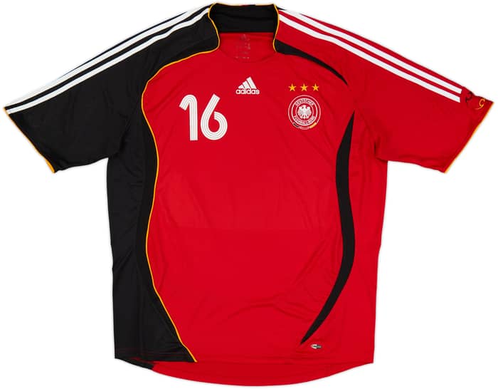 2005-07 Germany Away Shirt Lahm #16 - 7/10 - (XXL)