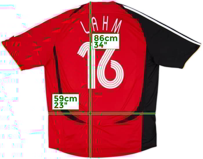 2005-07 Germany Away Shirt Lahm #16 - 7/10 - (XXL)