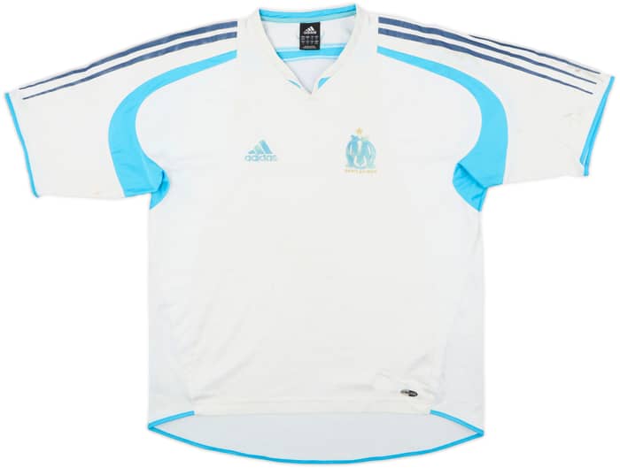 2004-05 Olympique Marseille adidas Training Shirt - 4/10 - (M/L)