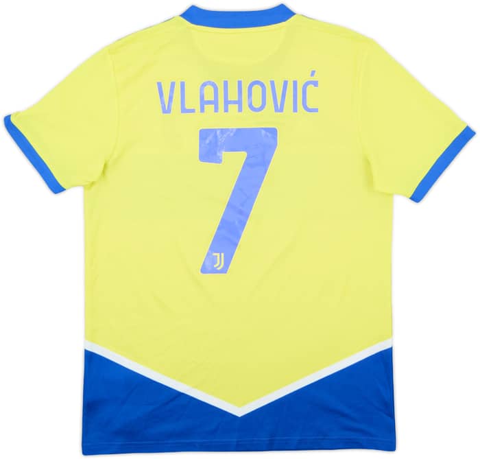 2021-22 Juventus Third Shirt Vlahovic #7 - 8/10 - (M)