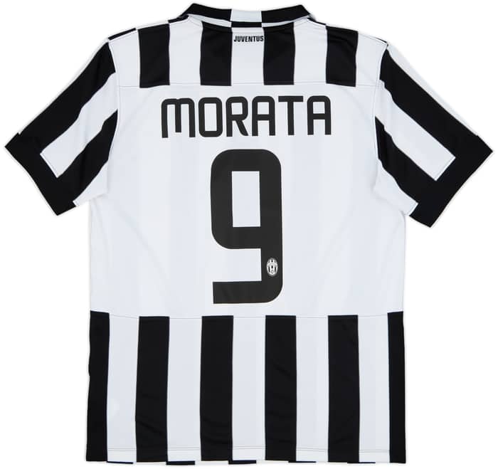 2014-15 Juventus Home Shirt Morata #9 - 8/10 - (S)