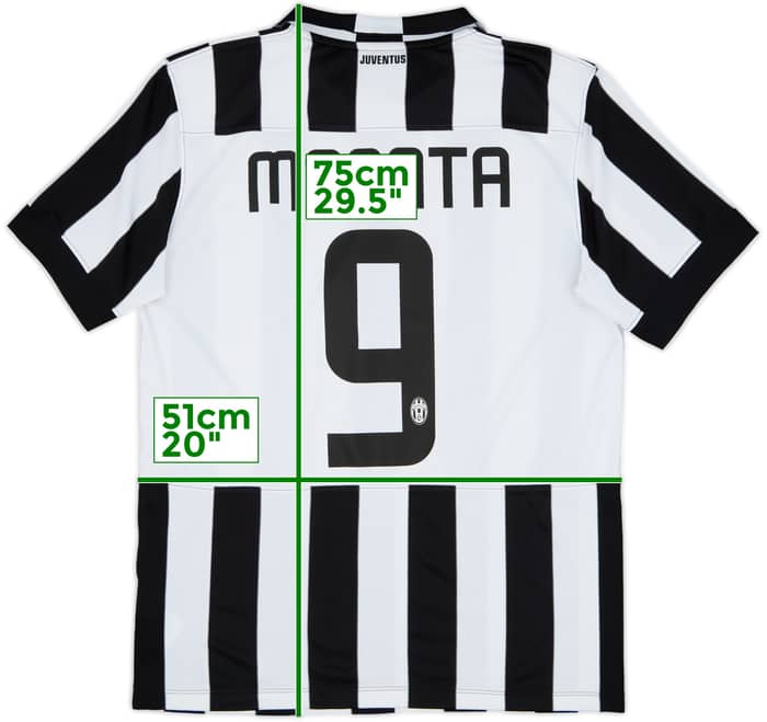 2014-15 Juventus Home Shirt Morata #9 - 8/10 - (S)