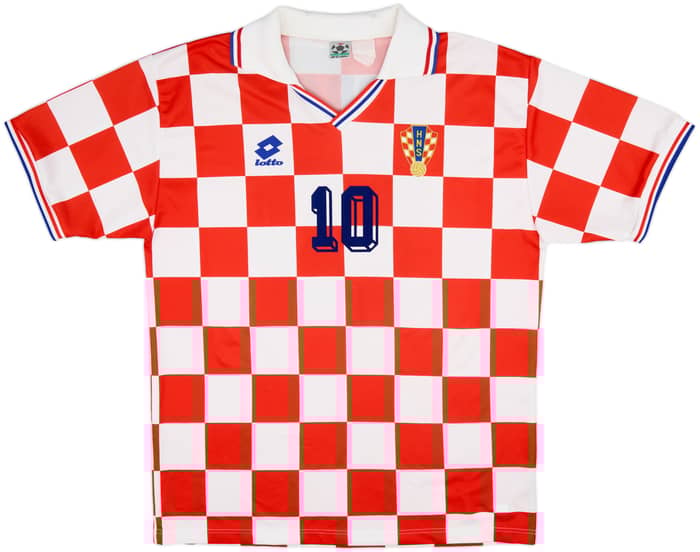 Camiseta de local de Croacia 1996-98 Boban #10 - 9/10 - (XL)