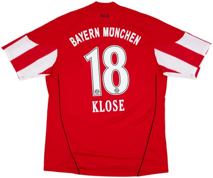 2010-11 Bayern Munich Home Shirt Klose #18 - 6/10 - (L)
