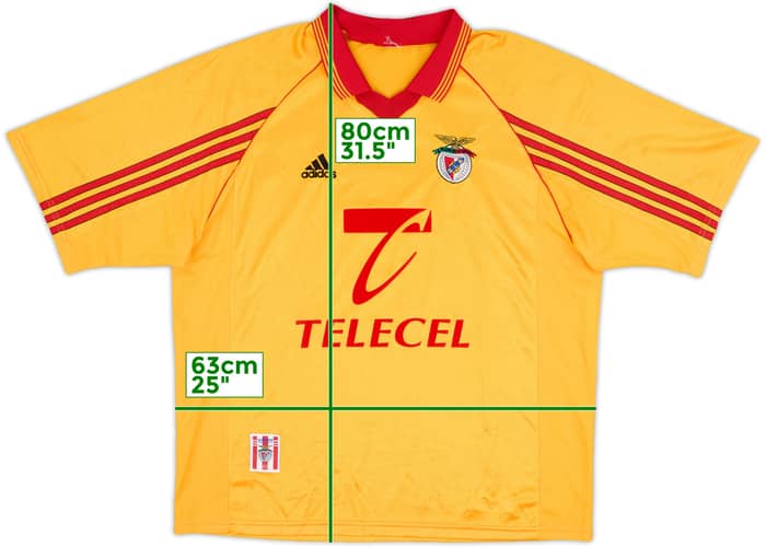 1998-99 Benfica Away Shirt - 9/10 - (XXL)