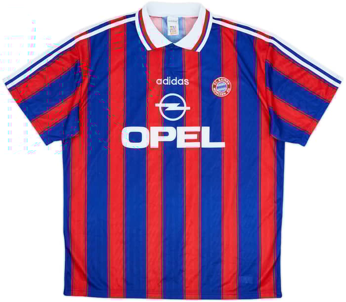 1995-97 Bayern Munich Home Shirt Sforza #14 - 8/10 - (XL)