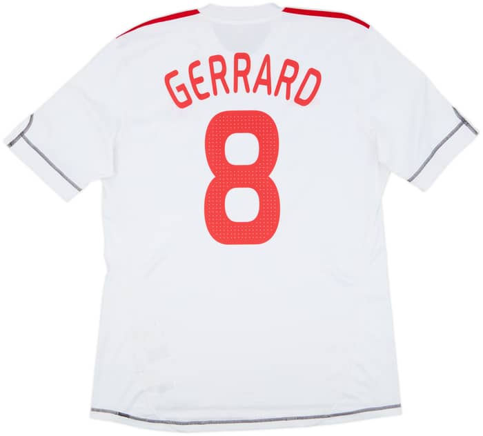 2009-10 Liverpool Third Shirt Gerrard #8 - 7/10 - (L)