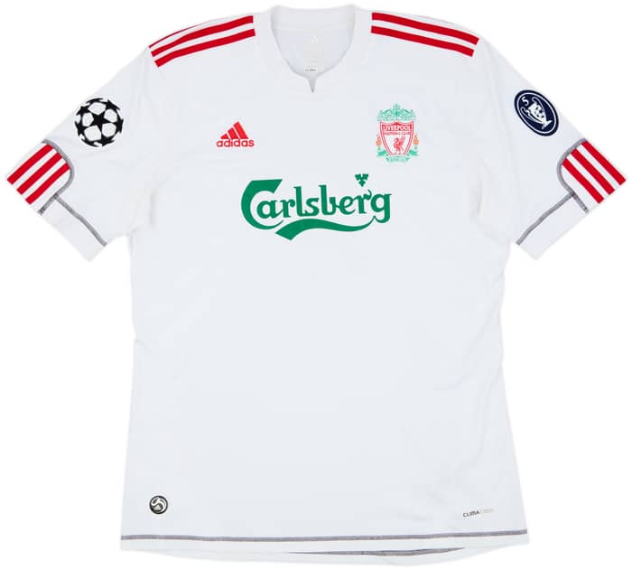 2009-10 Liverpool Third Shirt Gerrard #8 - 7/10 - (L)