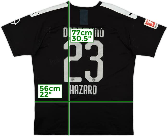 2019-20 Borussia Dortmund Away Shirt Hazard #23 - 5/10 - (XL)