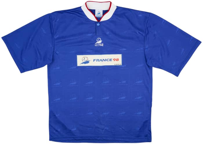 1998 France 98 Coupe du Monde Training Shirt - 8/10 - (XL)