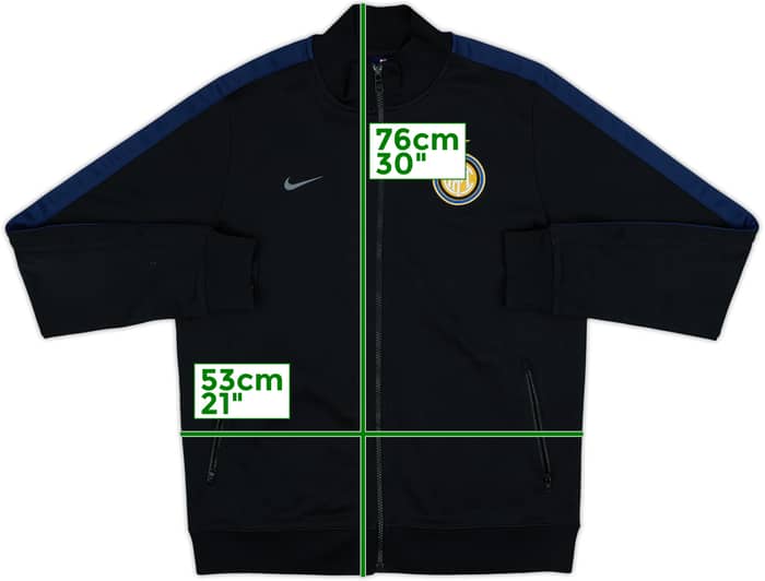2013-14 Inter Milan Nike Track Jacket - 8/10 - (L)