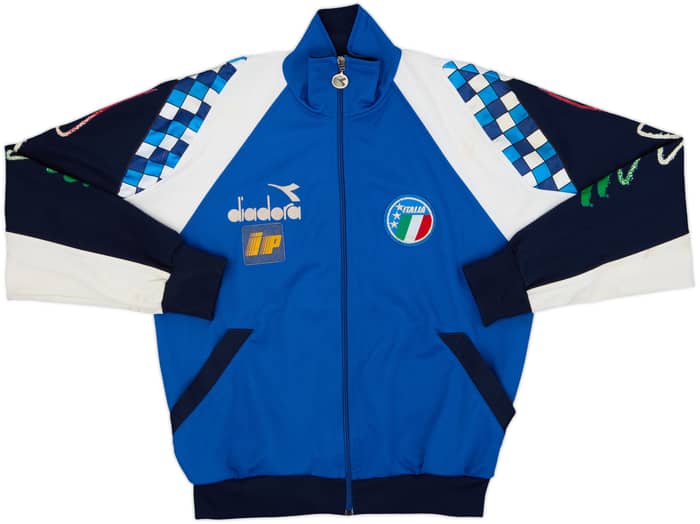 1990 Italia Diadora Chaqueta de chándal - 5/10 - (M)
