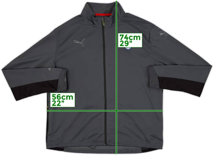 2008-09 Lazio Puma Track Jacket - 4/10 - (M)