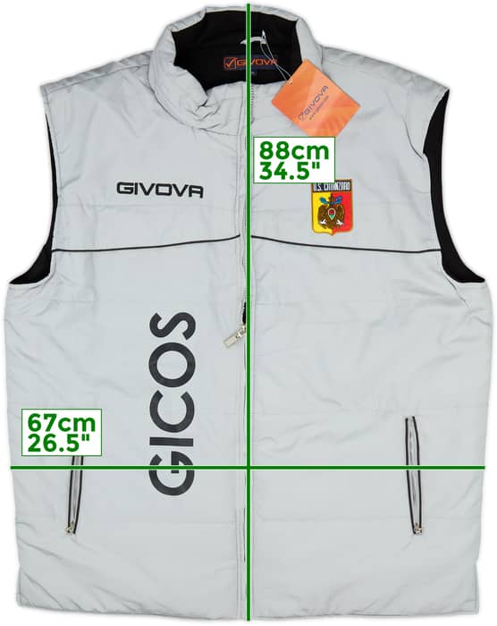 2013-14 Catanzaro Givova Padded Gilet (XXL)