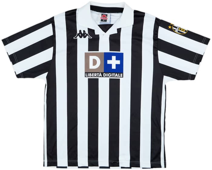 1998-99 Juventus Basic Home Shirt Zidane #21 - 6/10 - (L)