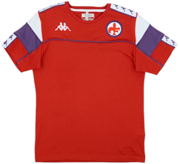 2021-22 Fiorentina Kappa Cotton Tee - 7/10 - (S)