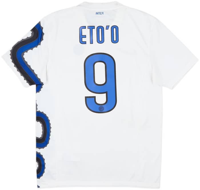 2010-11 Inter Milan Away Shirt Eto'o #9 - 5/10 - (M)