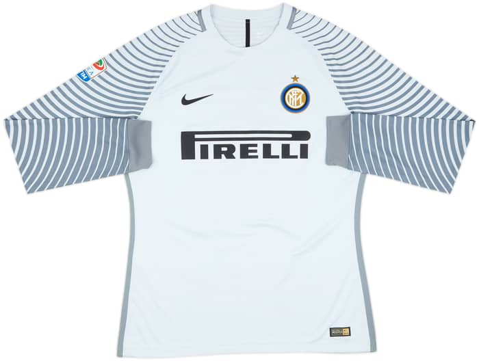 2016-17 Inter Milan Match Issue GK Shirt Berni #46