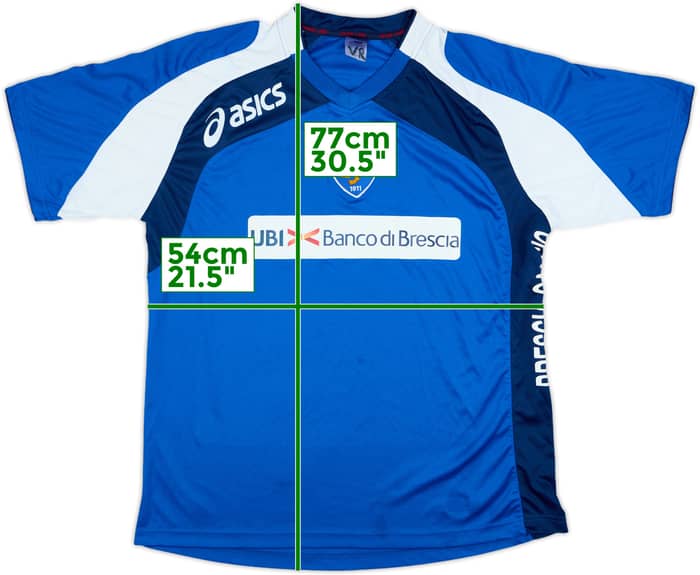 2006-07 Brescia Asics Training Shirt - 7/10 - (XL)