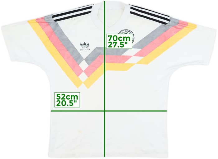 1988-90 West Germany Home Shirt - 4/10 - (M/L)