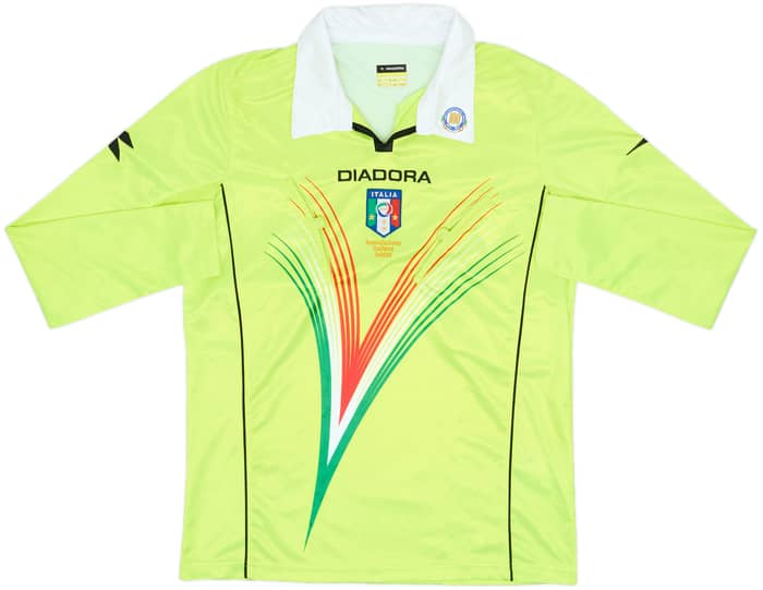 2011-12 Italy Diadora Centenary Referee L/S Shirt - 9/10 - (S)