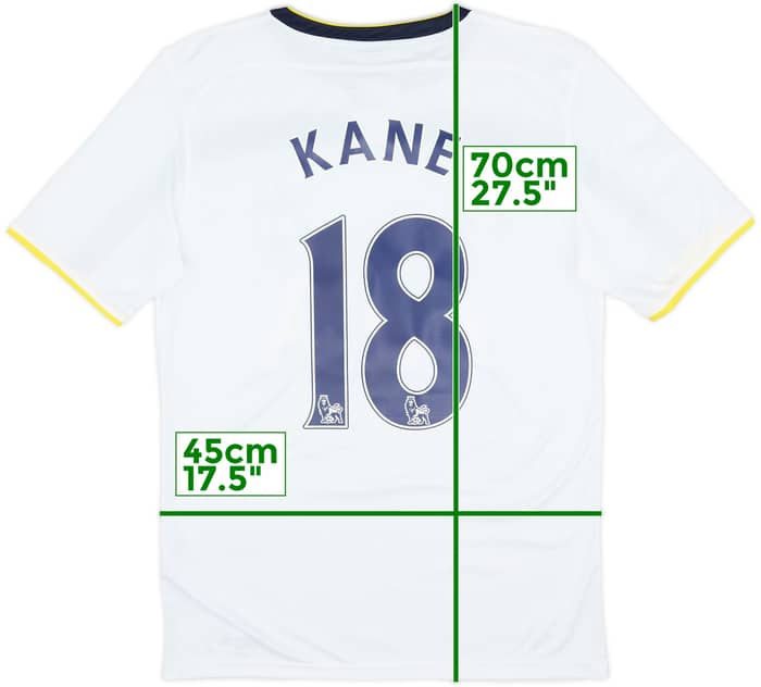 2014-15 Tottenham Home Shirt Kane #18 - 6/10 - (S)