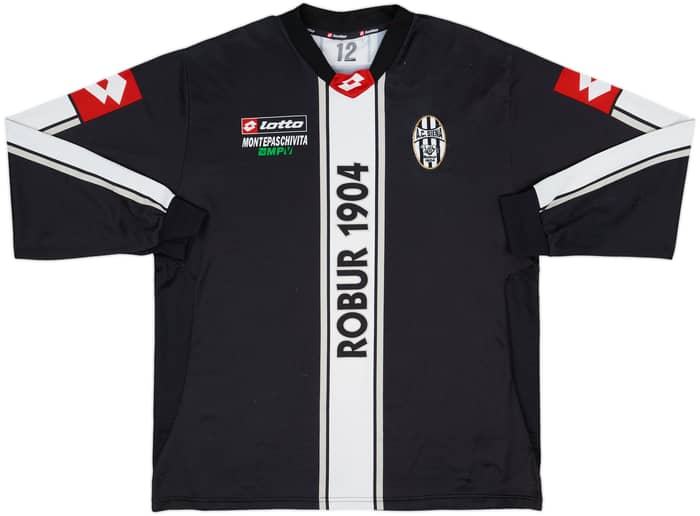 2001-02 AC Siena Lotto Training L/S Shirt - 8/10 - (XL)