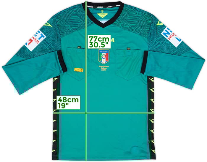 2022-23 Italy Legea Referee L/S Shirt - 10/10 - (M)