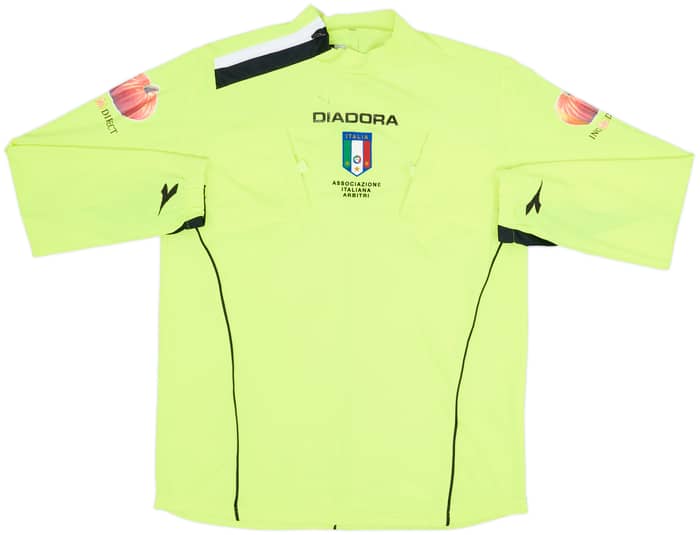 2006-07 Italy Diadora Referee L/S Shirt - 5/10 - (L)