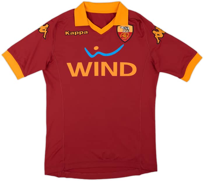 2012-13 Roma Home Shirt Totti #10 - 8/10 - (S)