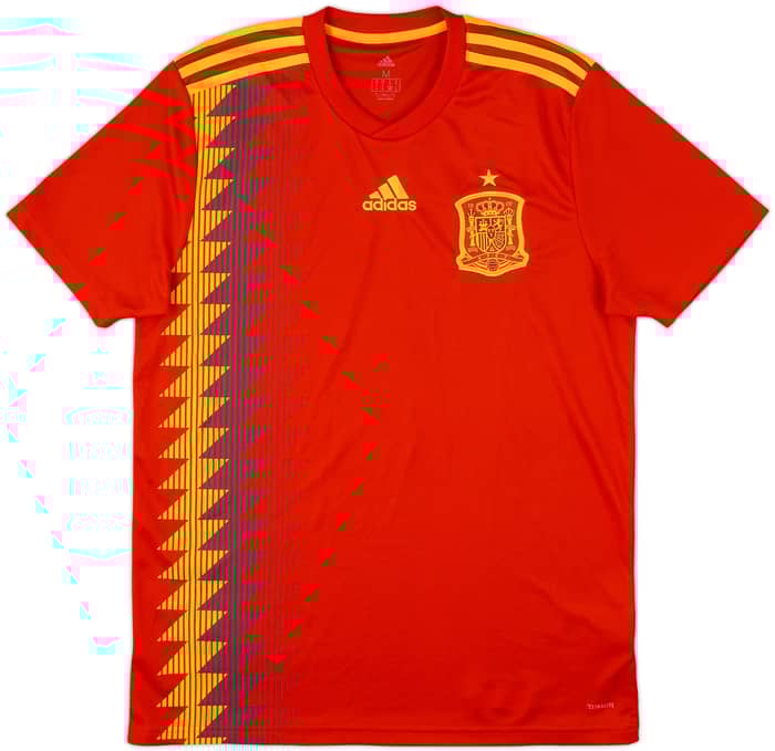 2018-19 Spain Home Shirt - 7/10 - (M)