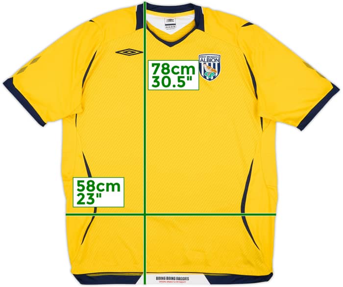 2008-09 West Brom Away Shirt - 8/10 - (XL)