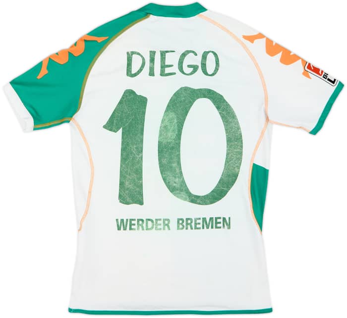 2006-07 Werder Bremen Home Shirt Diego #10 - 5/10 - (S)