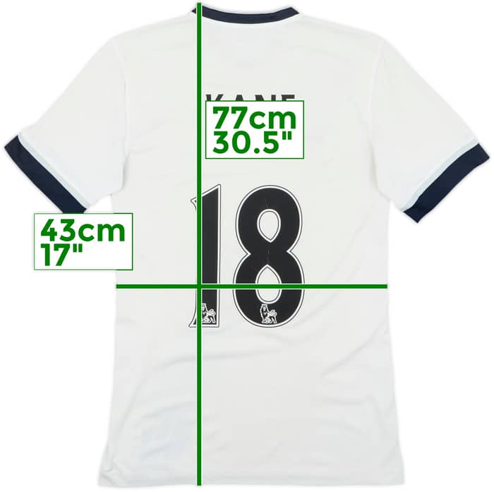2015-16 Tottenham Home Shirt Kane #18 - 6/10 - (S)