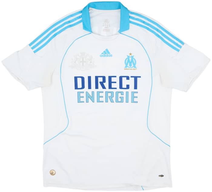 2008-09 Olympique Marseille Home Shirt Ben Arfa #20 - 7/10 - (L)