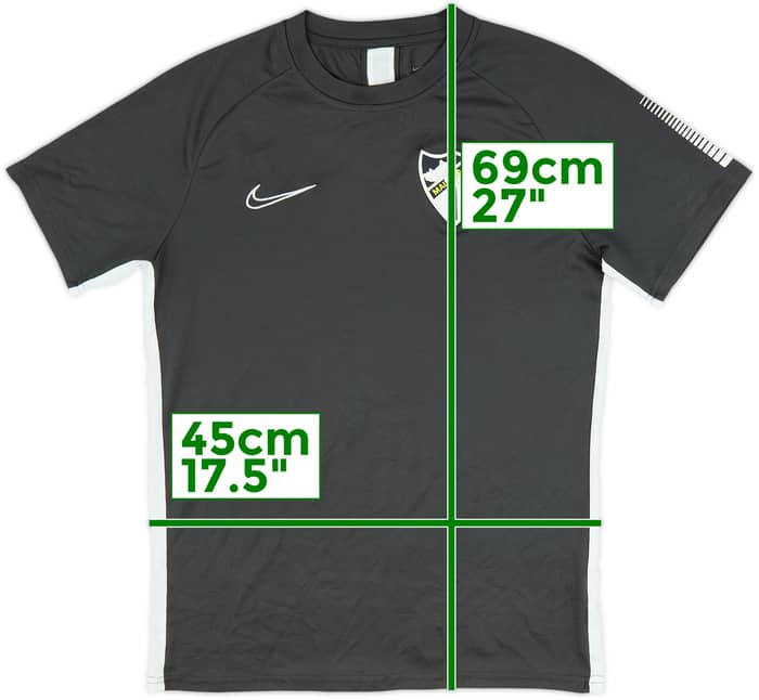2019-20 Malaga Nike Training Shirt - 8/10 - (M)