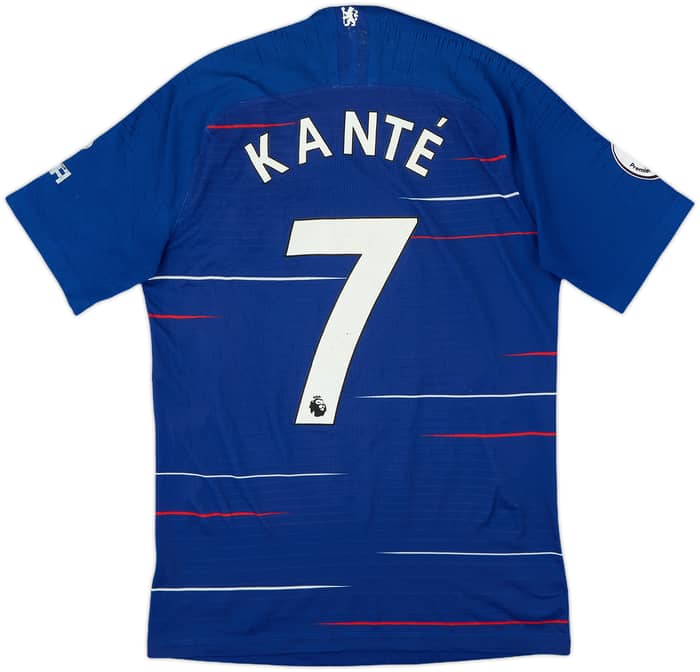 2018-19 Chelsea Authentic Home Shirt Kante #7 - 5/10 - (S)