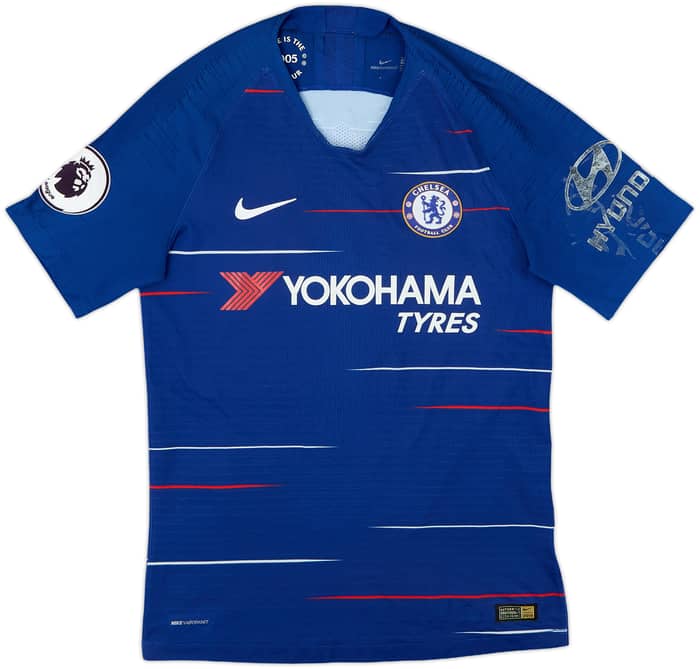 2018-19 Chelsea Authentic Home Shirt Kante #7 - 5/10 - (S)