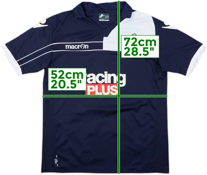 2012-13 Millwall Home Shirt - 7/10 - (M)