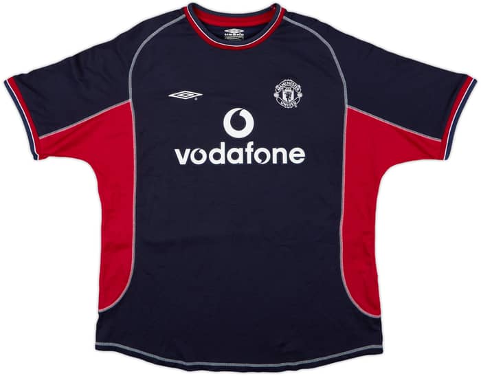 2000-01 Manchester United Third Shirt Beckham #7 - 8/10 - (XL)