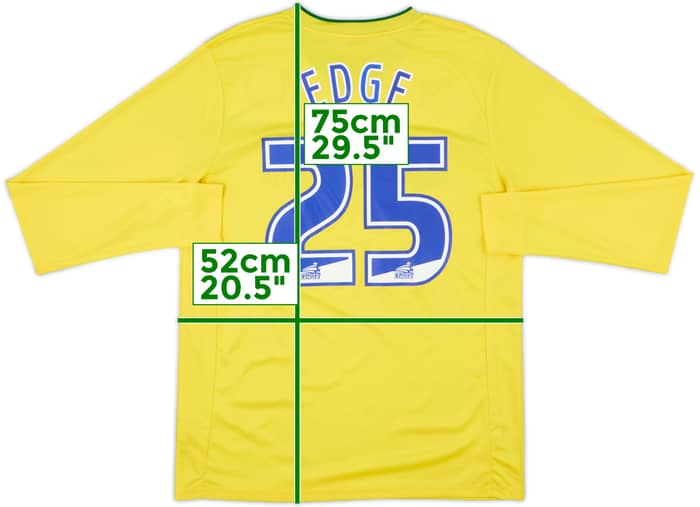 2012-13 Coventry Away L/S Shirt Edge #25 - 8/10 - (L)