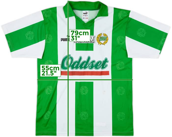 1998-99 Hammarby Home Shirt - 7/10 - (M)