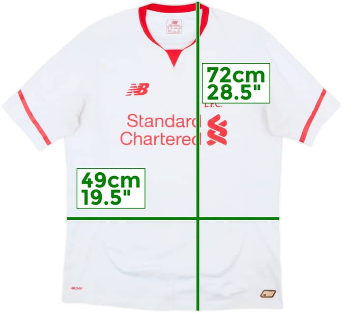 2015-16 Liverpool Away Shirt - 4/10 - (M)