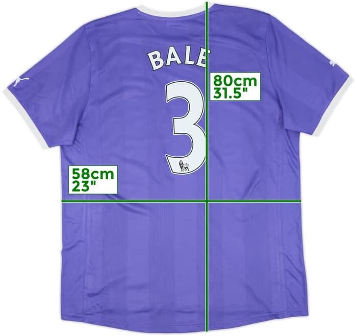2011-12 Tottenham Away Shirt Bale #3 - 9/10 - (XL)
