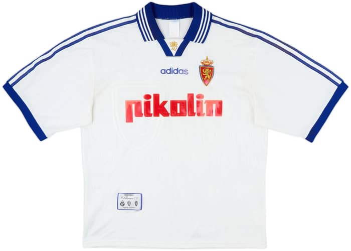1997-99 Real Zaragoza Home Shirt - 5/10 - (L)